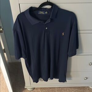 Polo by Ralph Lauren Men's Navy Blue Shirt